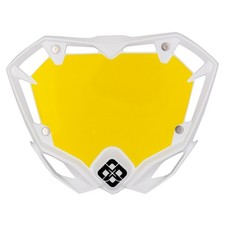 Plaque bmx PRIDE Pro Blanc