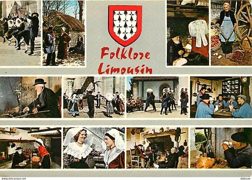 Carte postale folklore - postale,