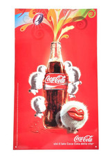 Enseigne En Métal Coca Cola
