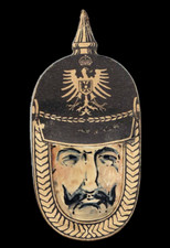 TETE D'ALLEMAND  guerre de 1870 / optical toy magic lantern