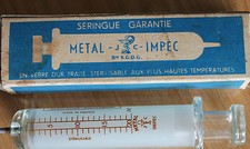 1 ancienne seringue ( metal