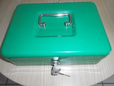 Casier  métallique à monnaie et billets, 5 compartiments, amovible , neuf