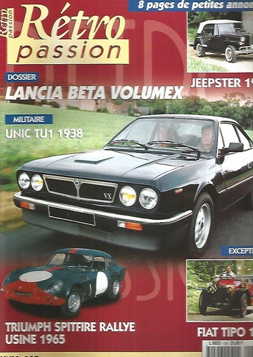 Retro passion 130 lancia - retro, n°130