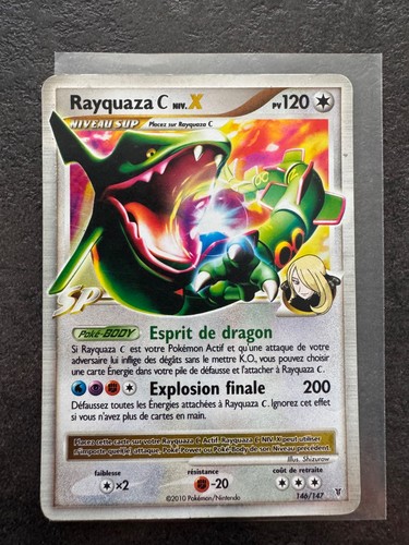Carte pokémon rayquaza - carte,