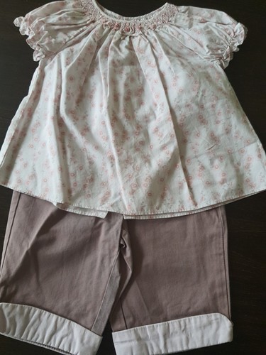 Jacadi pink smocked - jacadi,