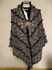 CHALE AU CROCHET FAIT MAIN