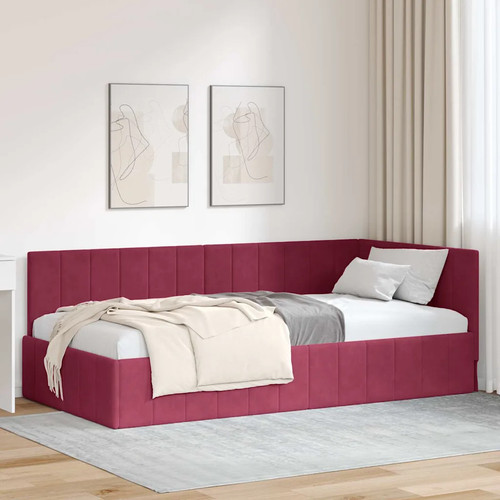 Cadre lit angle avec - de,