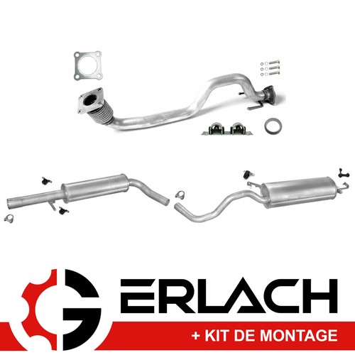 Echappement silencieux pour