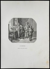1862 - L'alchimiste - Gravure