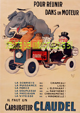 il faut un carburateur Claudel - illustrateur  Mich - sympa -   A3 plastifiée