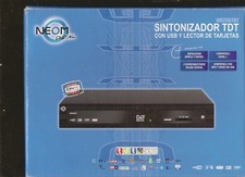 Adaptateur Tnt avec usb et lecteur de cartes NEOM NM260TNT comme neuf