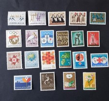 Timbres de Yougoslavie Petit lot de 21 timbres  Neuf Luxe