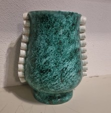 Joli vase début XXème : Ste Radegonde de Gustave Asch (1856-1911)