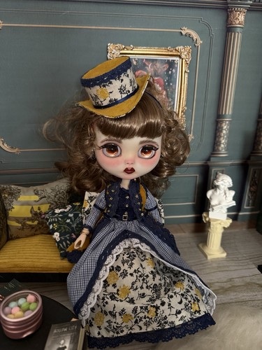 Blythe ooak custom doll with - ooak,