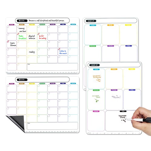 Calendrier magnetique frigo - magnetique,