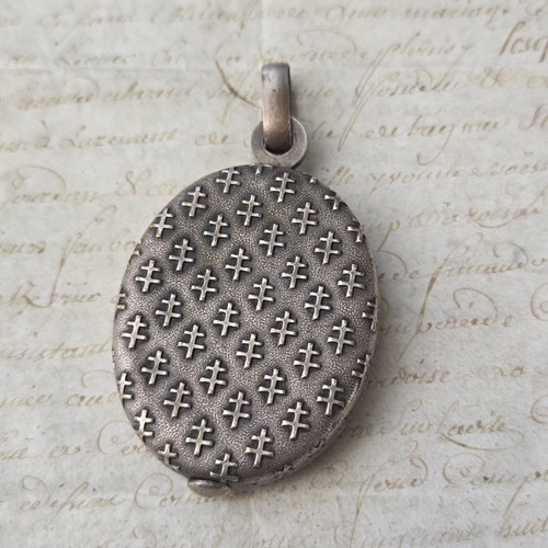 Pendentif médaillon 1900 - pendentif,