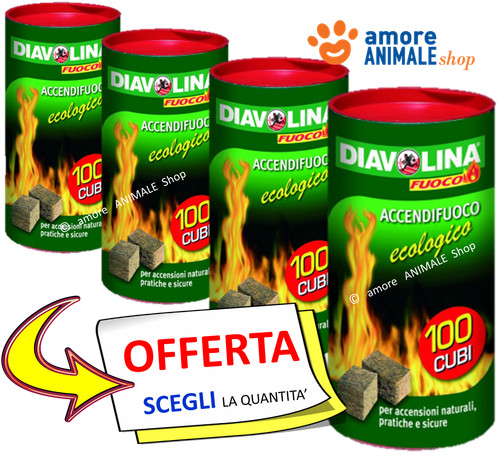Diavolina allume feu 100 - allume-feu,