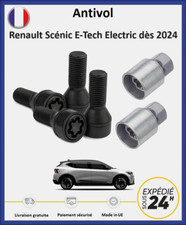 Ecrous antivol de roues Renault Scenic E-Tech dès 2024 (4 écrous + 2 douilles)