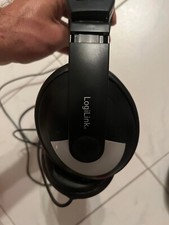 LogiLink Casque Audio High Quality Enregistrable Micro Coussinet Noir / Gris