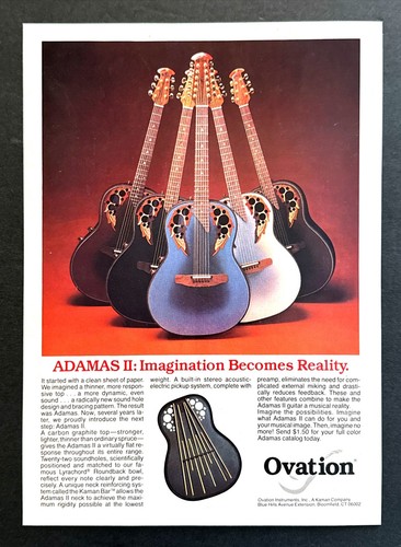 1982 ovation adamas - 1982,
