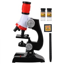 1 Set Educationla Children Microscope Plastic Biological Magnifier Supply