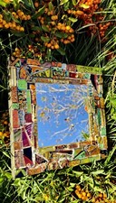 MIROIR Mosaique Et Fusing ARTISTE