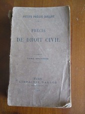 Petits précis Dalloz Précis