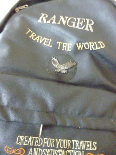Sac dos ranger noir - dos,