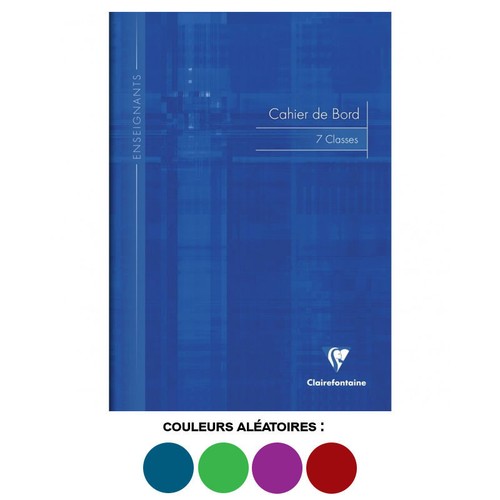 Cahier bord enseignant - cahier, de