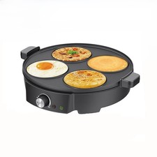 Crêpière électrique double