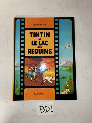 Tintin lac aux requins - requins,