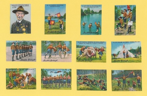 Poster stamps baden powell - poster,