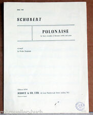 SCHUBERT - Polonaise pour trois disques et piano