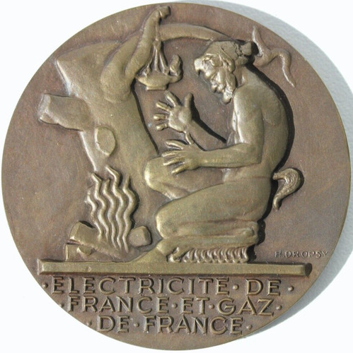 Medaille table bronze - de,