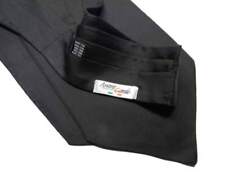 Ascot Noir Soie Foulard Pour