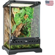 Compact 8x8x12 Glass Terrarium