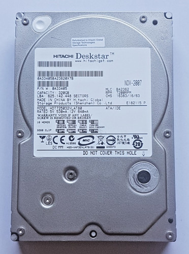 Disque dur 320 ide hitachi - dur,