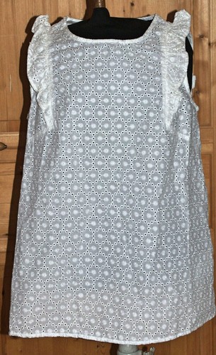 Blouse coton broderie anglaise