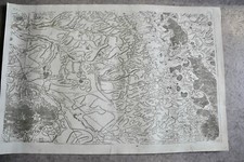 CASSINI CARTE IN PLANO 630mm X