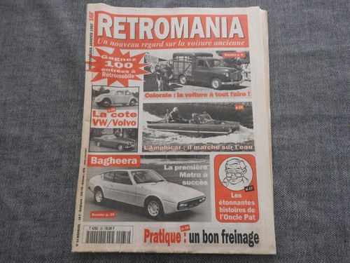 Revue retromania 33 matra - retromania, n°