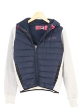 CANADIAN PEAK Veste Outdoor Enfant Grise à Capuche Sportive (EU 122, EU 128)