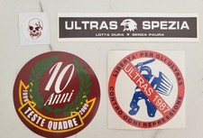 Autocollants Adesivi Ultras Spezia Granata Venezia Teste Quadre Torino Stickers