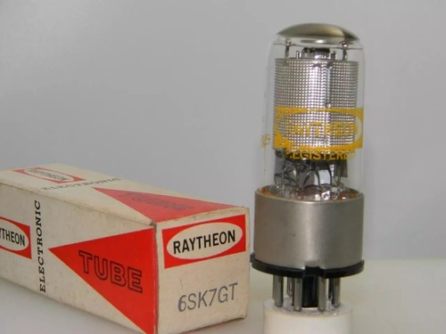 Tube 6sk7gt raytheon nos nib - tube,