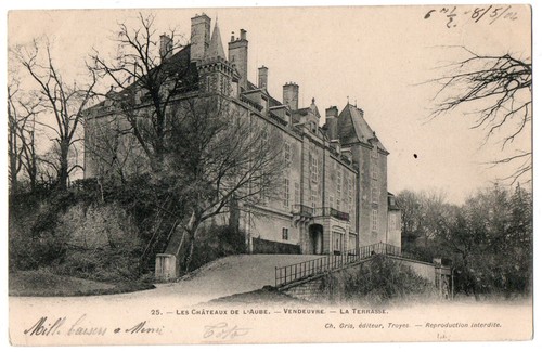 Cpa vendeuvre - vendeuvre, (aube)