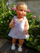 joli robe  bébé 3 mois ou poupée reborn,baigneur55cm