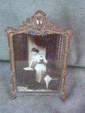 BEAU PORTE-PHOTO en cuivre