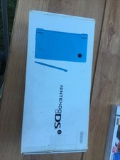 Console Nintendo DS Lite bleu turquoise fonctionnelle avec boite et notice+jeu