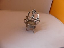 MINIATURE FAUTEUIL AVEC