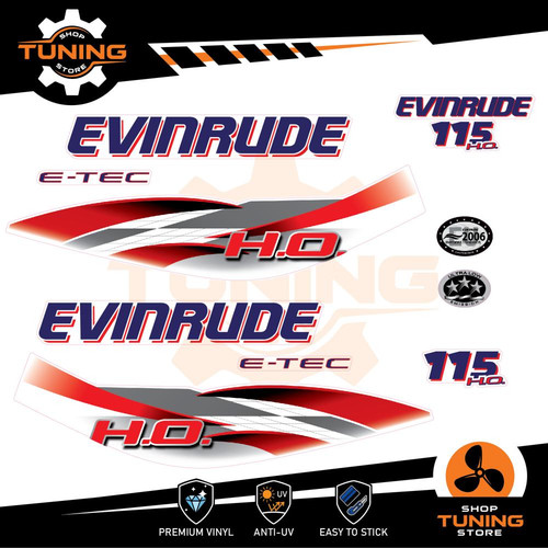 Kit autocollants pour moteur - kit,