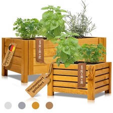 Bacs fleurs bois - fleurs,